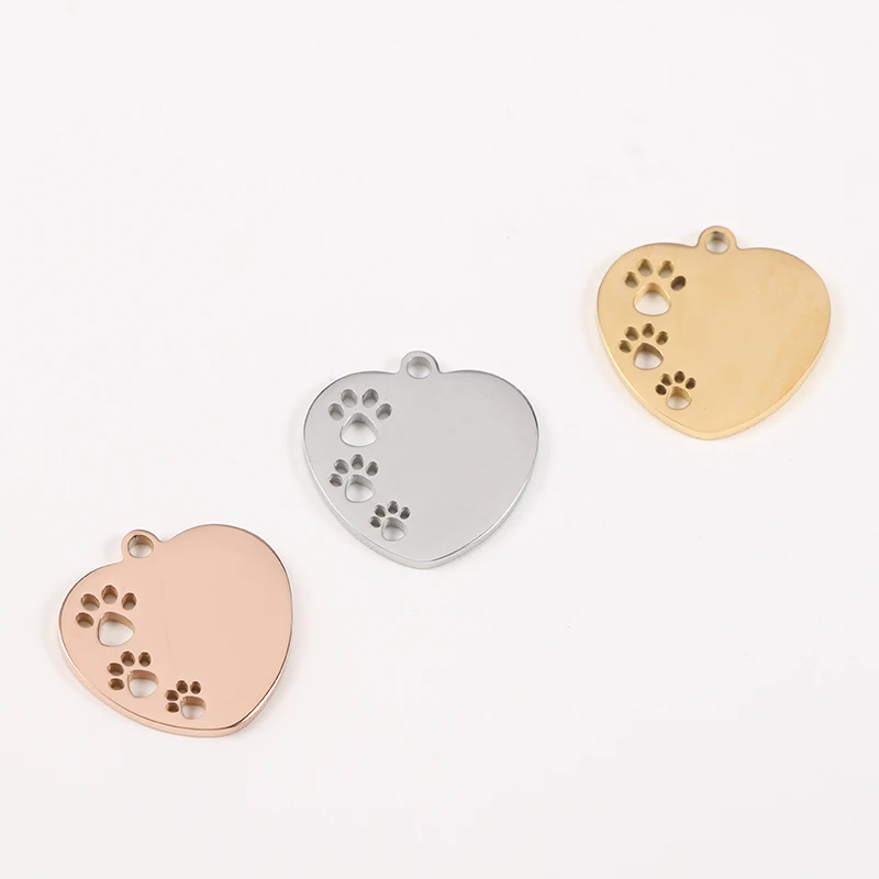 Hollow Paw Charms Stainless Steel Mirror Polished Charms Wholesale Charm Connector Charm For Jewelry Making 20pcs/lot
Hollow Paw Charms Stainless Steel Mirror Polished Charms Wholesale Charm Connector Charm For Jewelry Making 20pcs/lot
