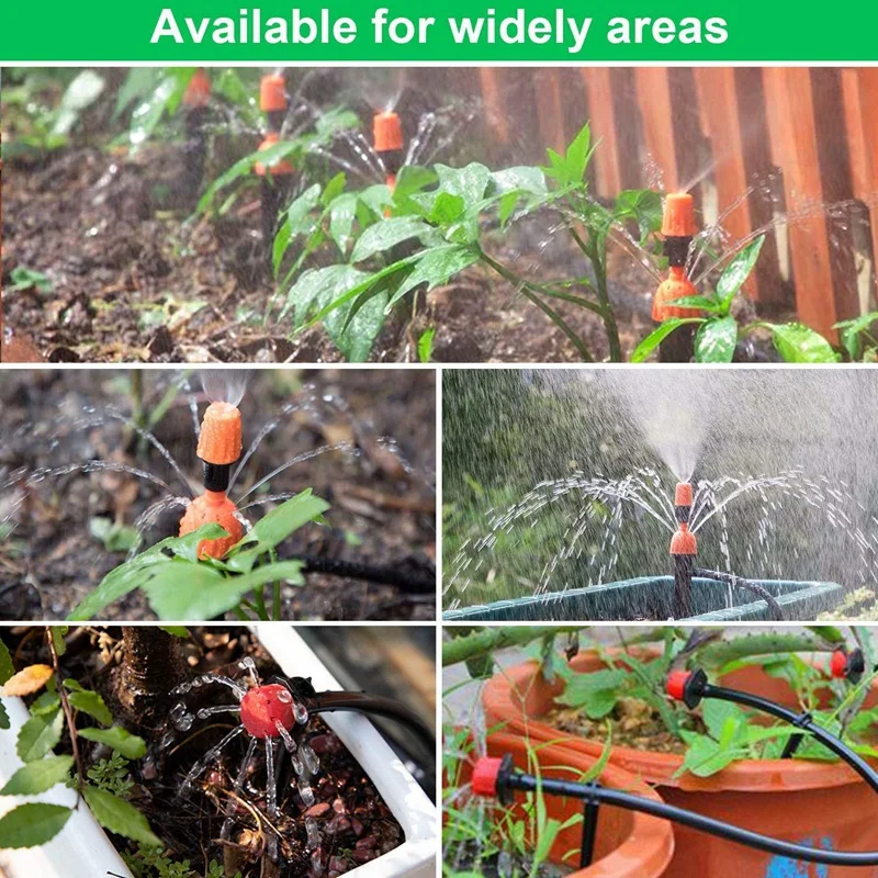 Drip Irrigation, 40M Garden Irrigation Adjustable Automatic Micro-Irrigation Kit, 1/4 inch Distribution Pipe (40M)
Drip Irrigation, 40M Garden Irrigation Adjustable Automatic Micro-Irrigation Kit, 1/4 inch Distribution Pipe (40M)