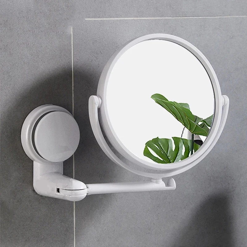 Bathroom Accessories Sets Make Up Mirror Double Sided Rotating Wall Small Bathroom Mirror Free Punching Wall-mounted toilet WC
Bathroom Accessories Sets Make Up Mirror Double Sided Rotating Wall Small Bathroom Mirror Free Punching Wall-mounted toilet WC