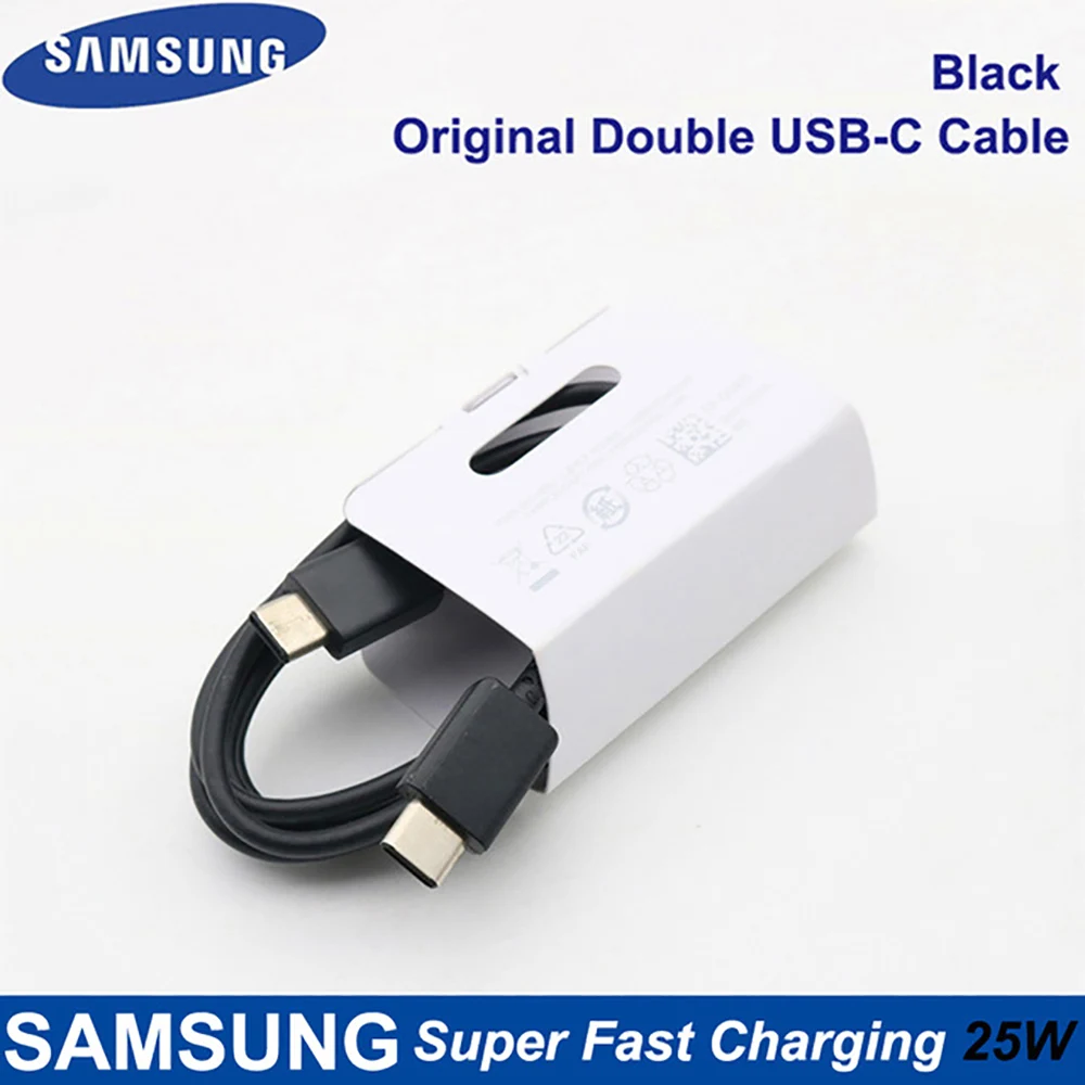 Original Samsung USB C To Type C Cable USB 3.1 Super Fast Charging Dual Type C Wire For Galaxy Note 10 Plus 10+ S20 S10 Plus A71
Original Samsung USB C To Type C Cable USB 3.1 Super Fast Charging Dual Type C Wire For Galaxy Note 10 Plus 10+ S20 S10 Plus A71