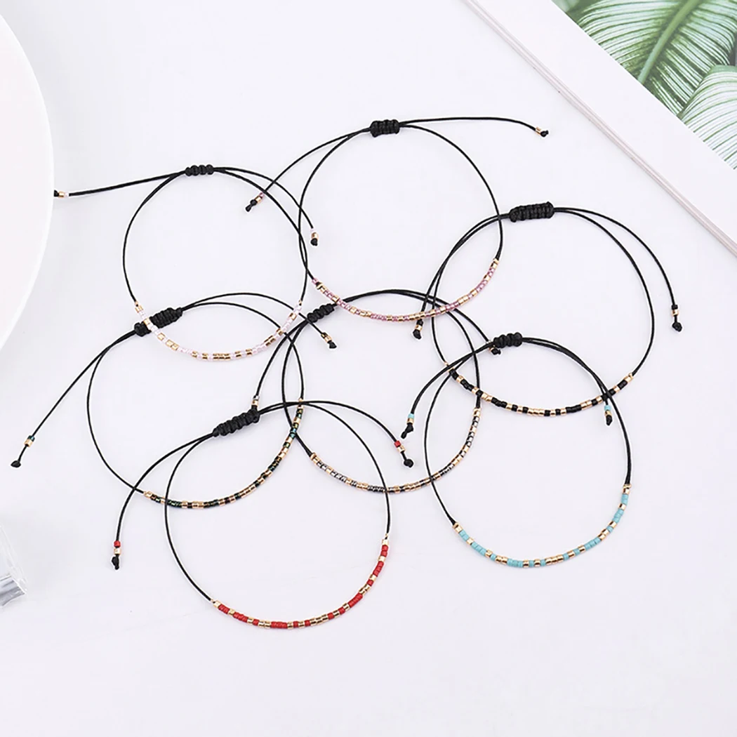 Boho Bead Bracelet Handmade Bohemian Adjustable String Bracelet Bead Rope Bracelet Beads Chains Bracelet Jewelry For Women
Boho Bead Bracelet Handmade Bohemian Adjustable String Bracelet Bead Rope Bracelet Beads Chains Bracelet Jewelry For Women