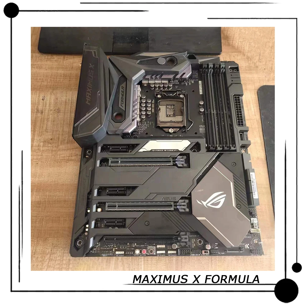MAXIMUS X FORMULA For ASUS M10F Z370 ATX Gaming Motherboard 8th Generation Core i7/i5/i3/Pentium/Celeron LGA1151 DDR4
MAXIMUS X FORMULA For ASUS M10F Z370 ATX Gaming Motherboard 8th Generation Core i7/i5/i3/Pentium/Celeron LGA1151 DDR4