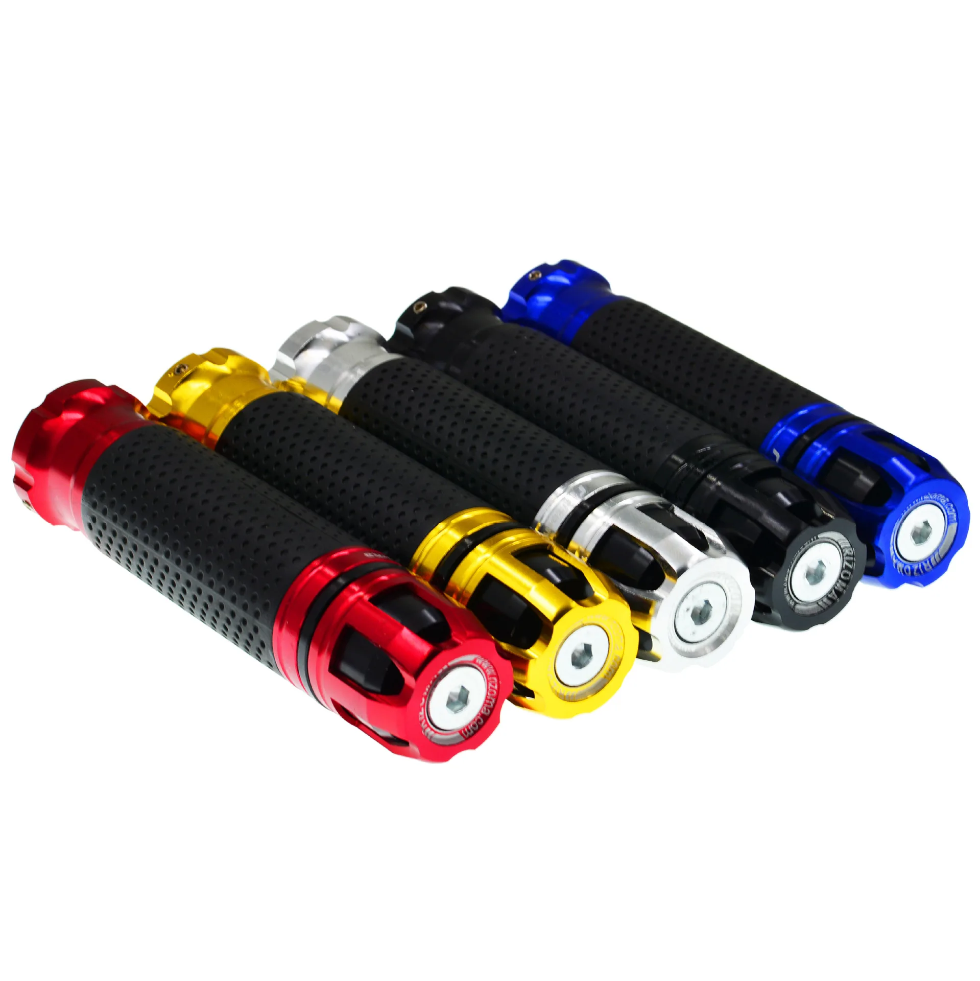 7/8'' Motorcycle Handle bar CAPS / Handlebar Grips CNC 22MM Universal Street & Racing