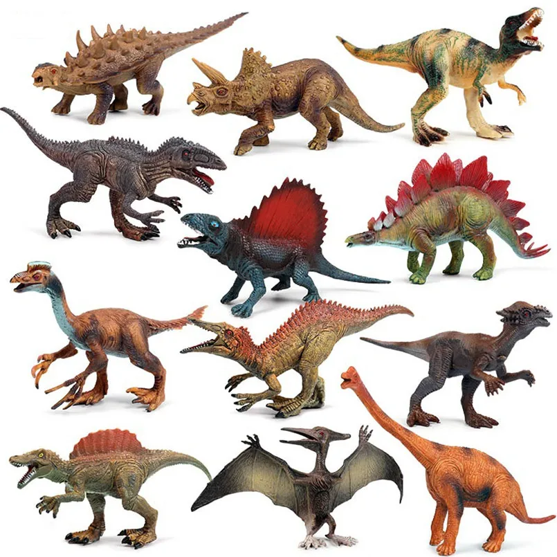 12Pcs/set Big Size Dinosaur Jurassic Wild Life Model Toy Set Action Figure Dinosaur Children Simulation Toys For Boys Gift
12Pcs/set Big Size Dinosaur Jurassic Wild Life Model Toy Set Action Figure Dinosaur Children Simulation Toys For Boys Gift