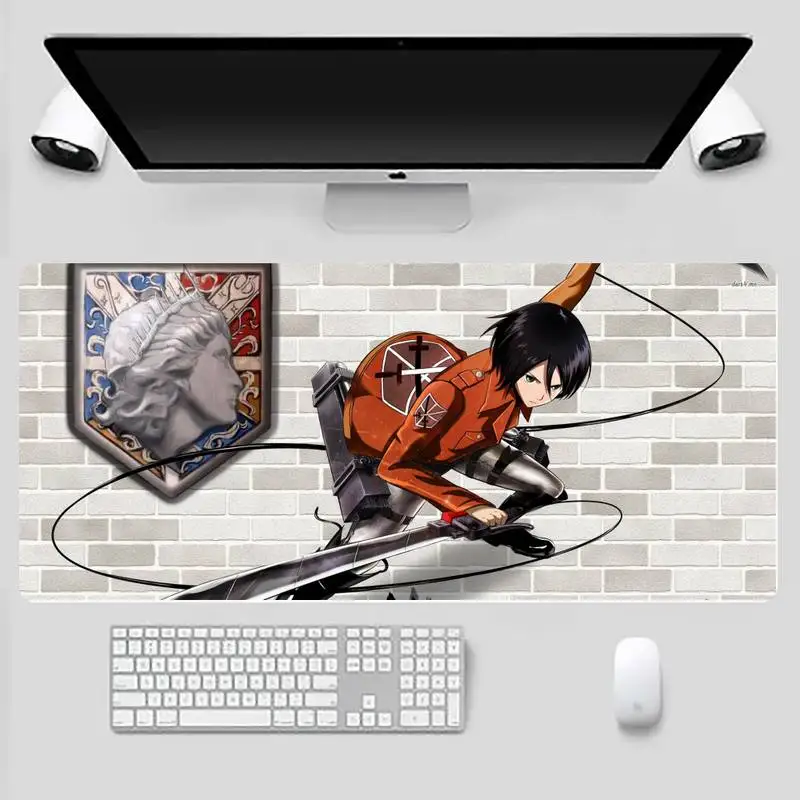 Attack On Titan Locking Edge Mouse Pad Game Desk Table Protect Game Office Work Mouse Mat pad X XL Non-slip Laptop Cushion
Attack On Titan Locking Edge Mouse Pad Game Desk Table Protect Game Office Work Mouse Mat pad X XL Non-slip Laptop Cushion