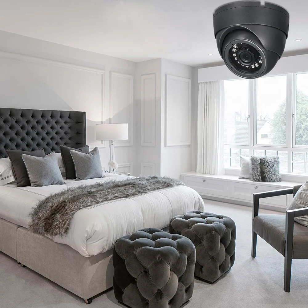 CCTV Camera 1/3" CMOS Color 1080P High-resolution 18 Lamps Nightvison Indoor Dome Camera Analog Security Camera Home Security
CCTV Camera 1/3" CMOS Color 1080P High-resolution 18 Lamps Nightvison Indoor Dome Camera Analog Security Camera Home Security