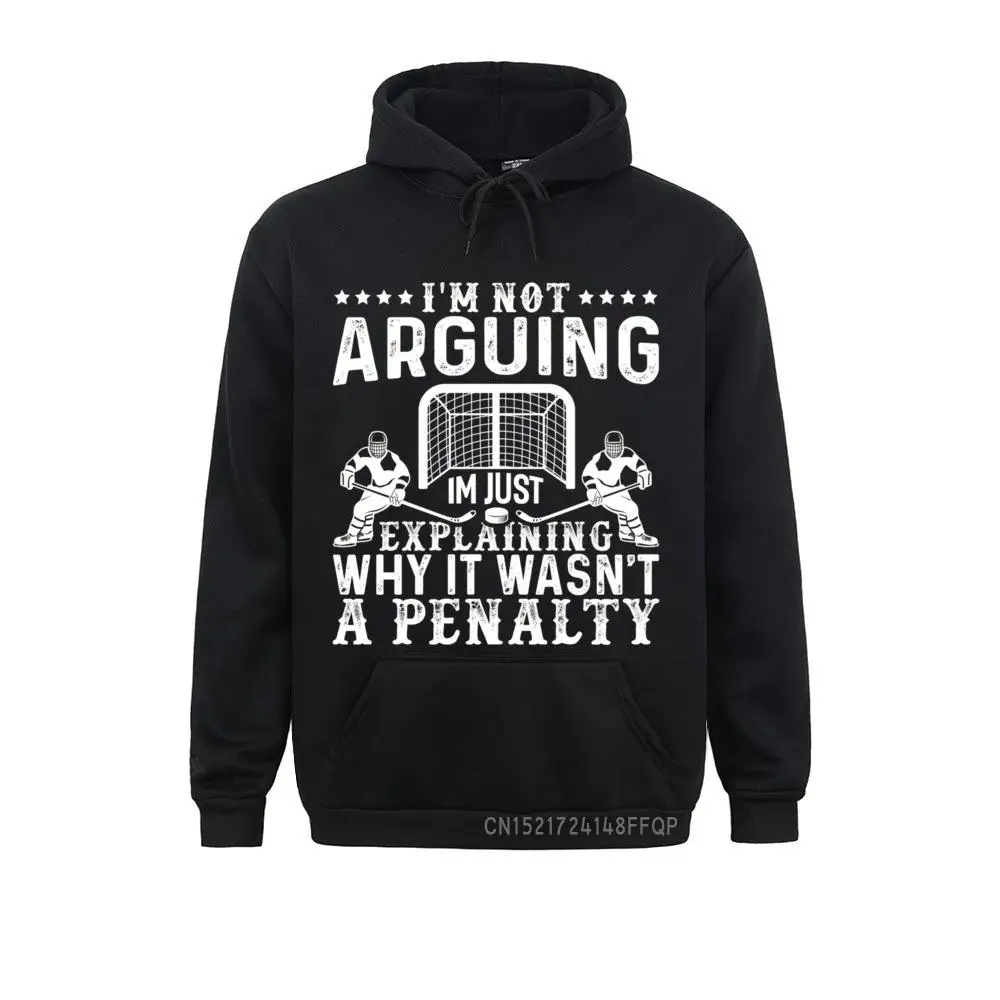 

Hockey Player Arguing Gift Ice Hockey Pullover Hoodie Cool Hoodies Fitted Long Sleeve Mens Sweatshirts High Street Clothes