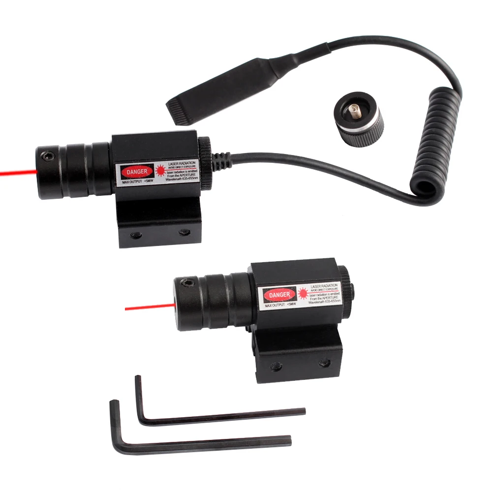 Red Dot Laser Sight for Picatinny and Rifle with 635-655nm Adjustable 11mm/20mm Picatinny/Weaver Mount Tactical Hunting
Red Dot Laser Sight for Picatinny and Rifle with 635-655nm Adjustable 11mm/20mm Picatinny/Weaver Mount Tactical Hunting