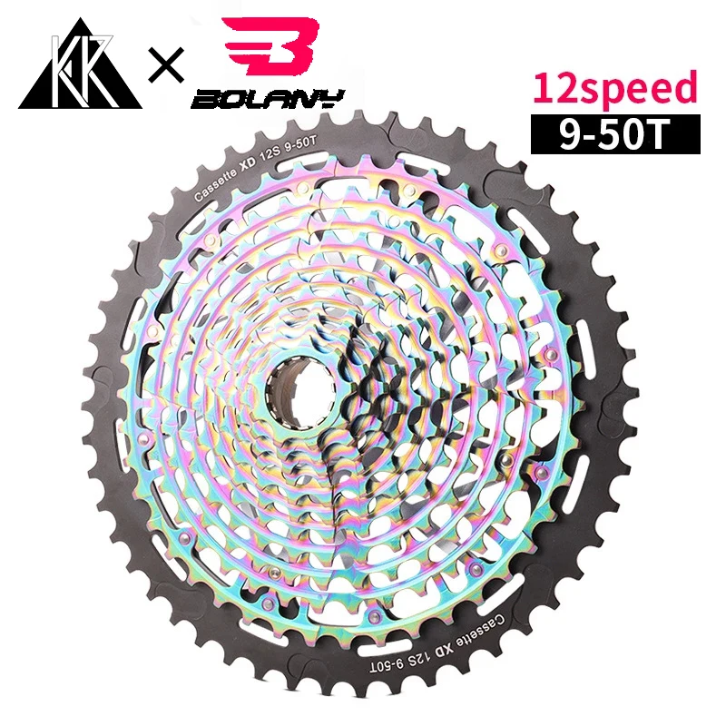 KR Mountain Bike 11/12 Speed 9-50T Freewheel 32T 36T 42T 50T Aluminum Alloy Lightweight Bracket One Piece Multicolor for XD
KR Mountain Bike 11/12 Speed 9-50T Freewheel 32T 36T 42T 50T Aluminum Alloy Lightweight Bracket One Piece Multicolor for XD