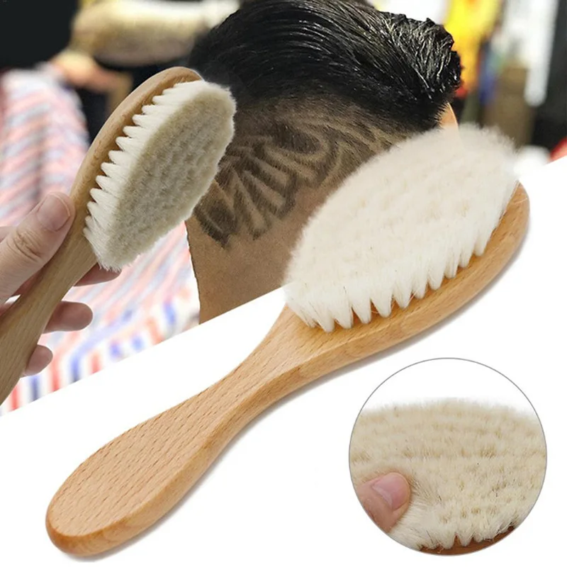 1pc Wooden Brush Comb Neck Face Duster Barber Hair Sweeping Brush salon Cutting Brush Styling Tools Baby Wooden Brush
1pc Wooden Brush Comb Neck Face Duster Barber Hair Sweeping Brush salon Cutting Brush Styling Tools Baby Wooden Brush