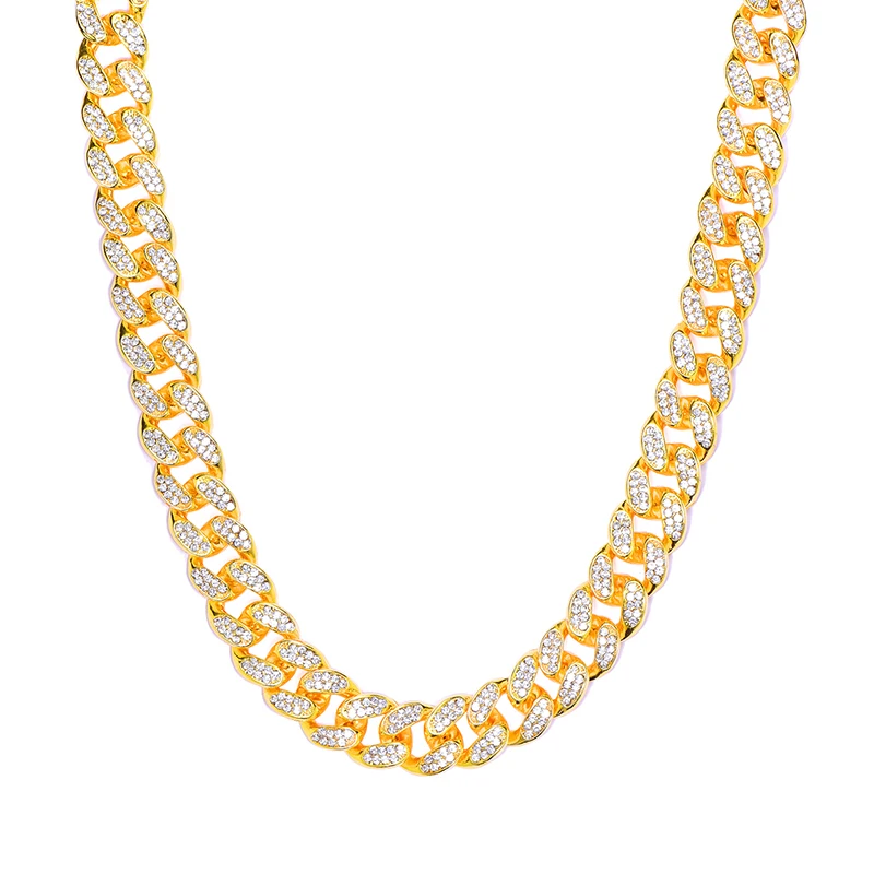 Hip Hop 1Set 20MM Full Heavy Iced Out Paved Rhinestone Miami Curb Cuban Chain CZ Bling Rapper Bracelet Necklaces For Men Jewelry
Hip Hop 1Set 20MM Full Heavy Iced Out Paved Rhinestone Miami Curb Cuban Chain CZ Bling Rapper Bracelet Necklaces For Men Jewelry