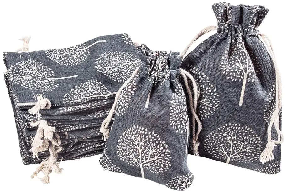 20 PCS 2 Sizes Tree of Life Style Cloth Jewelry Gift Bag Reusable Grocery Bags Candy Travel Purse for Party Valentine Favors
20 PCS 2 Sizes Tree of Life Style Cloth Jewelry Gift Bag Reusable Grocery Bags Candy Travel Purse for Party Valentine Favors