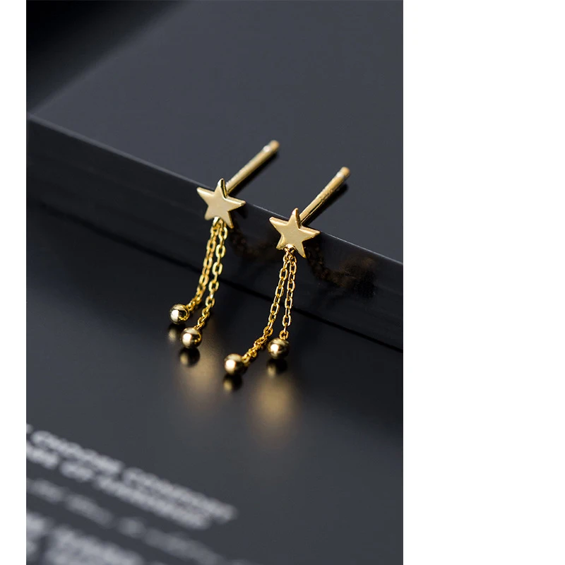 La Monada Ear Piercing Stud Earrings For Girls Women Silver 925 Chain Star Silver Earrings 925 Sterling Silver Earrings Woman
La Monada Ear Piercing Stud Earrings For Girls Women Silver 925 Chain Star Silver Earrings 925 Sterling Silver Earrings Woman