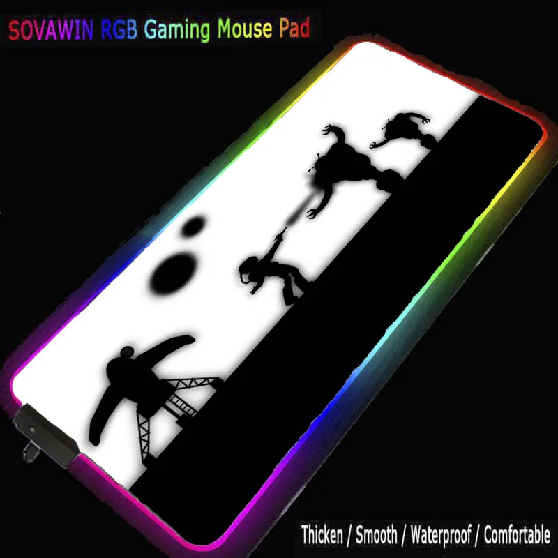 MRGLZY Shadow RGB Big Mouse Pad Gaming Accessories Office Desk Mat LED Color Waterproof Non-slip 40x90cm Household Carpet Mat
MRGLZY Shadow RGB Big Mouse Pad Gaming Accessories Office Desk Mat LED Color Waterproof Non-slip 40x90cm Household Carpet Mat