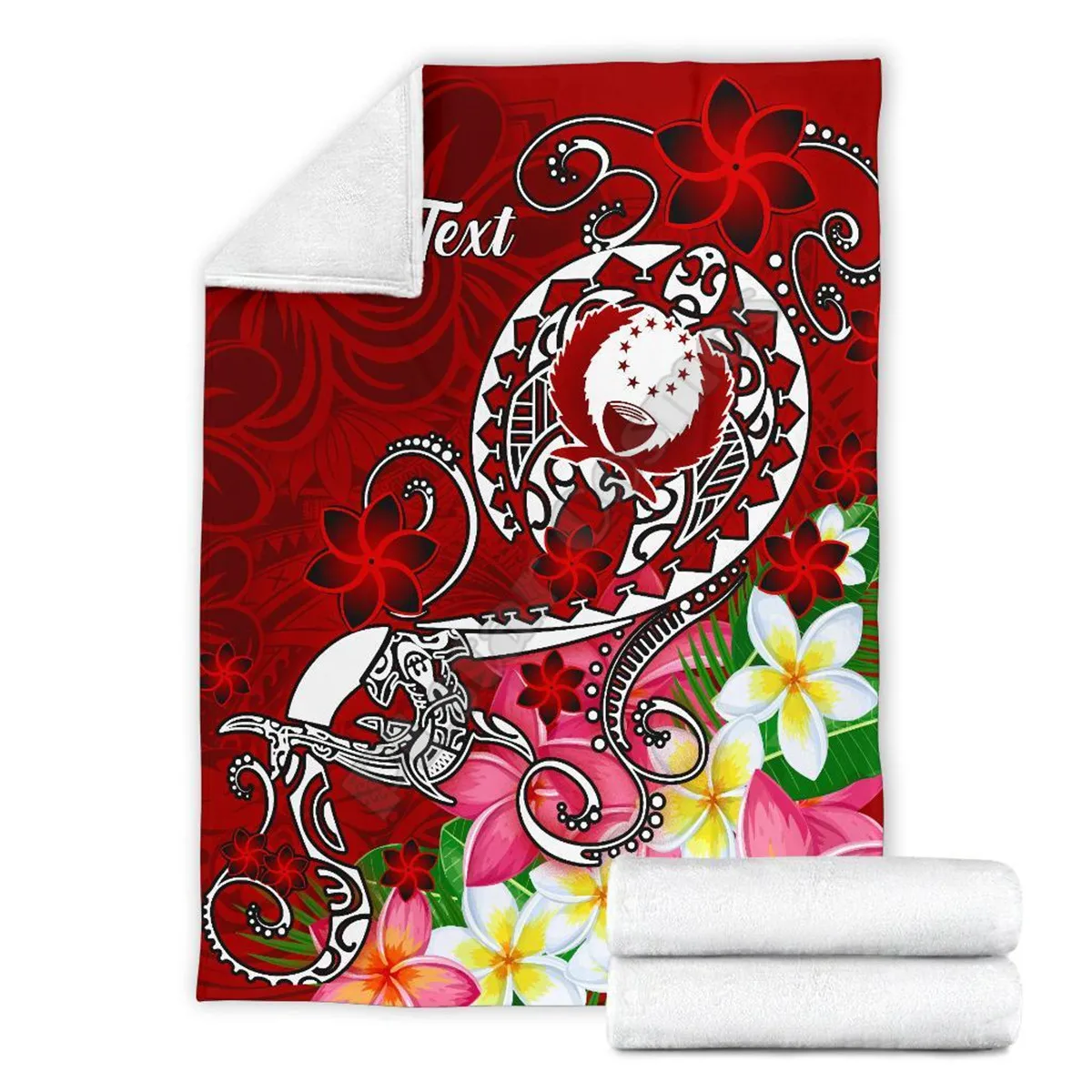 Pohnpei Custom Personalised Blanket Turtle Plumeria Red 3D Printed Wearable Blanket Adults/kids Fleece Blanket Sherpa Blanket
Pohnpei Custom Personalised Blanket Turtle Plumeria Red 3D Printed Wearable Blanket Adults/kids Fleece Blanket Sherpa Blanket