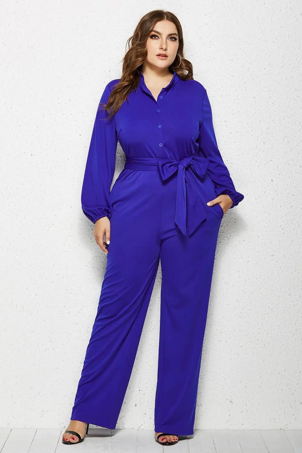 New Casual Women Long sleeves Rompers Fashion Large Size Jumpsuit Women Sexy Bodysuit High Waist Ladies Wide Leg Pants
New Casual Women Long sleeves Rompers Fashion Large Size Jumpsuit Women Sexy Bodysuit High Waist Ladies Wide Leg Pants