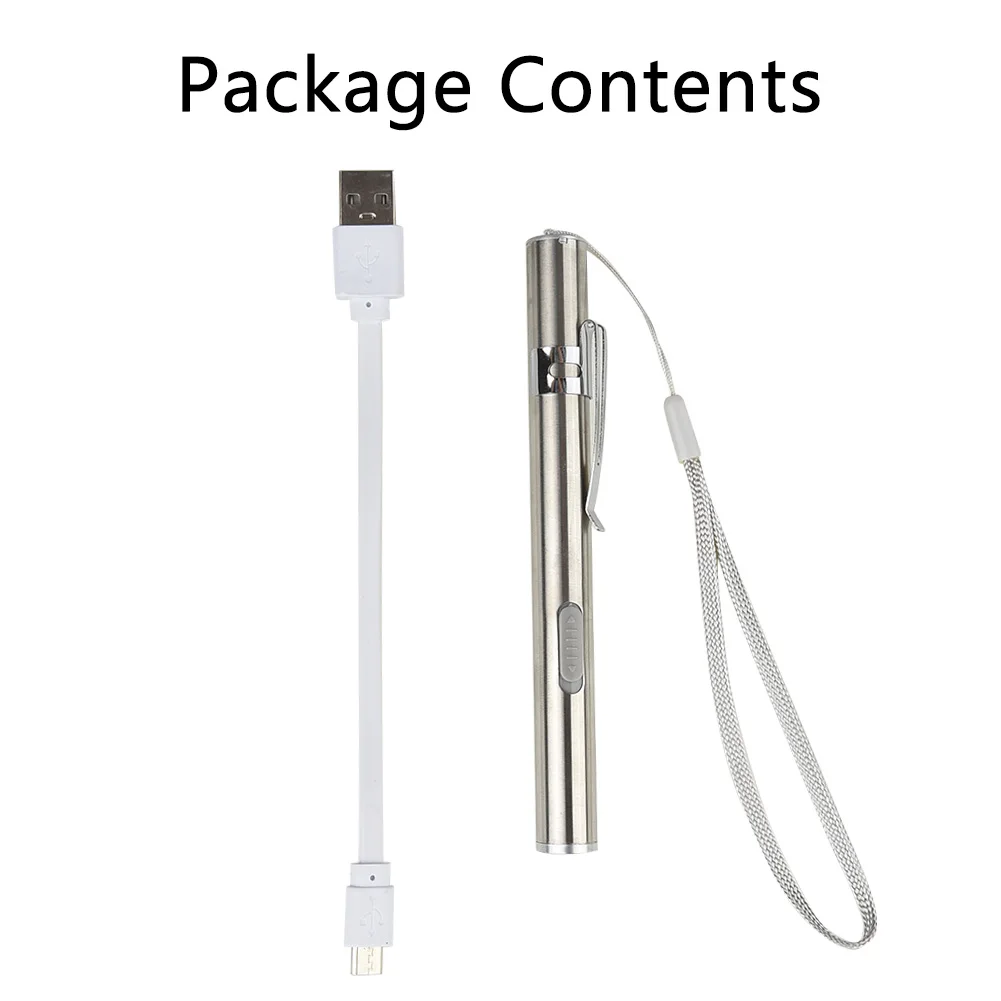 Mini Flashlight Pocket Pen Torch USB Rechargeable 500lm Q5 LED Lamp Camping portable Super bright low power consumption
Mini Flashlight Pocket Pen Torch USB Rechargeable 500lm Q5 LED Lamp Camping portable Super bright low power consumption