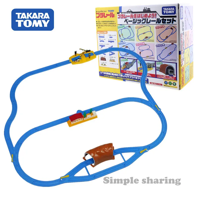 Takara Tomy Tomica Plarail аксессуар Let's Start The Rail Basic Set (поезда в комплект не входят)
