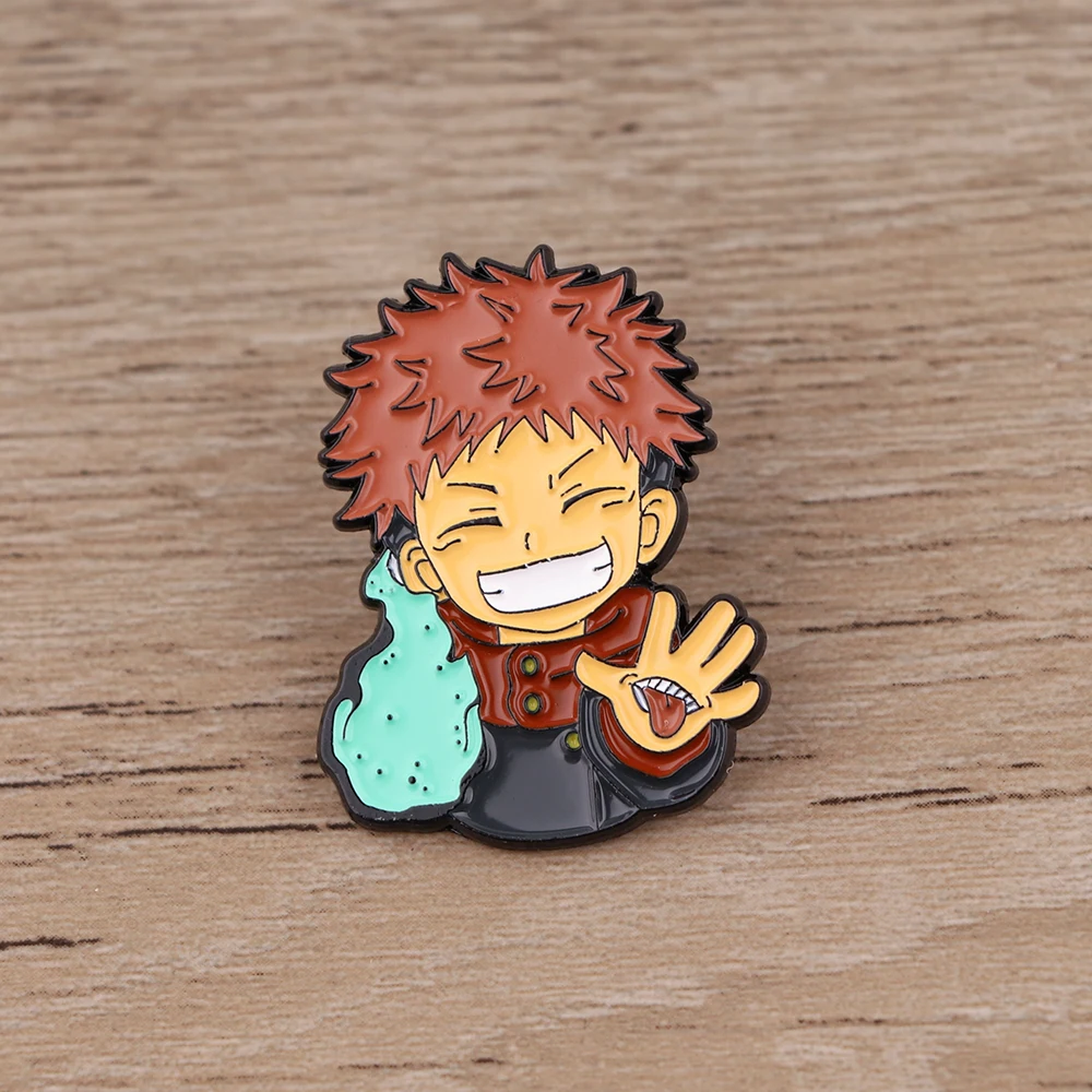 BG1334 Anime Boy Enamel Pin Brooches Cartoon Creative Metal Brooch Pins Denim Hat Badge Collar Jewelry Friends Gift
BG1334 Anime Boy Enamel Pin Brooches Cartoon Creative Metal Brooch Pins Denim Hat Badge Collar Jewelry Friends Gift