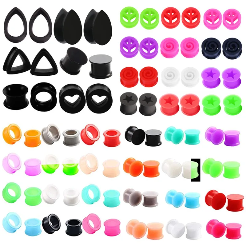 12/22/24PCS Soft Silicone Tunnel Lot 3-25mm Ear Flesh Tunnel Plugs Triangle Silicone Tunnel Pack Ear Stretcher Kit Gauge Plug
12/22/24PCS Soft Silicone Tunnel Lot 3-25mm Ear Flesh Tunnel Plugs Triangle Silicone Tunnel Pack Ear Stretcher Kit Gauge Plug