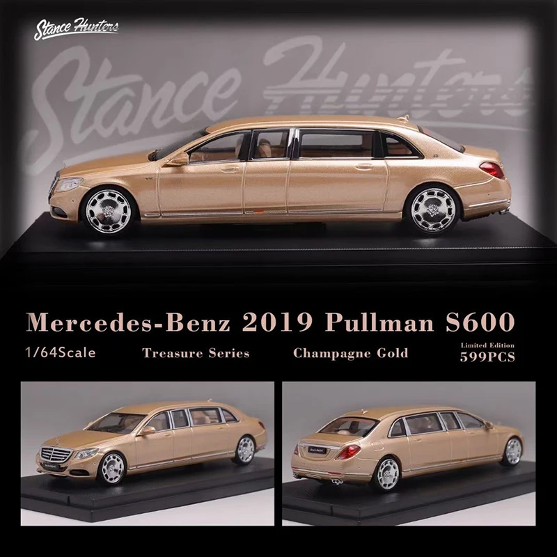 Автомобиль из сплава Maybach S600 Pullman, модель 1:64, 6 дверей, литье под давлением, коллекционный дисплей, золотистый
Автомобиль из сплава Maybach S600 Pullman, модель 1:64, 6 дверей, литье под давлением, коллекционный дисплей, золотистый