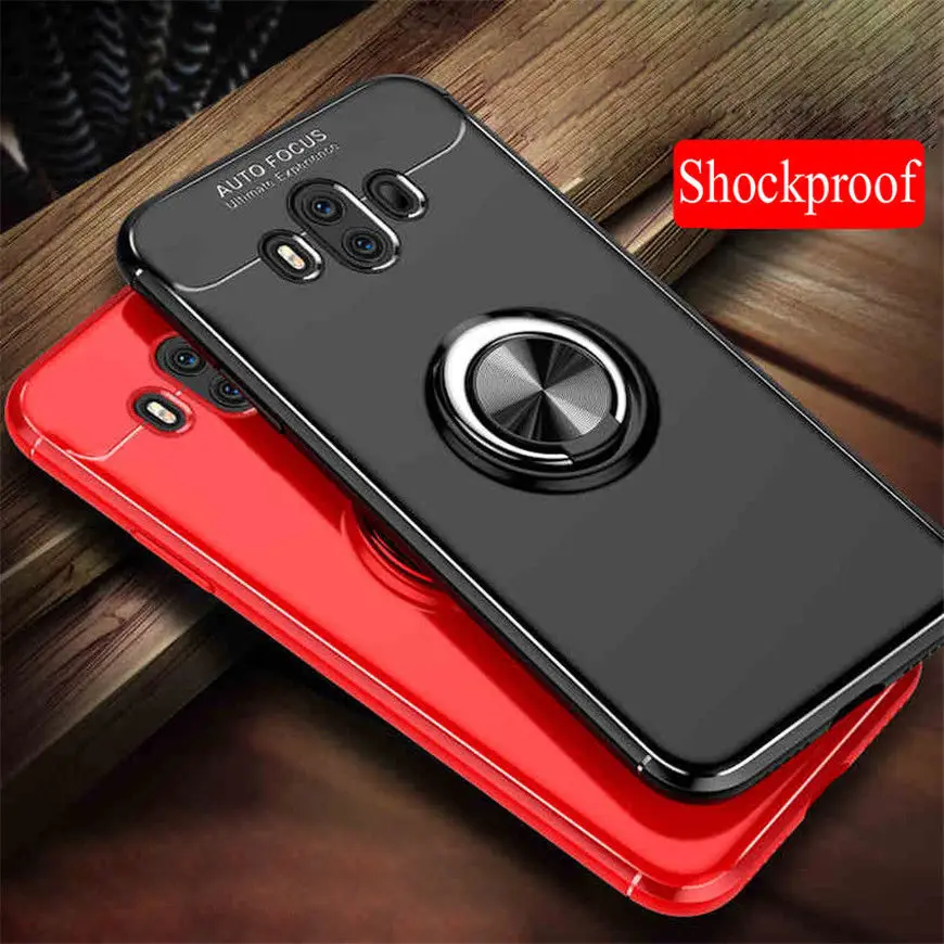 

Magnetic Car Stand Case For Huawei Mate 10 pro P10 P9 P20 Lite 2017 Y7 Pro Y9 2018 Honor 8 Pro 9 10 Lite Note 10 TPU Back Cove