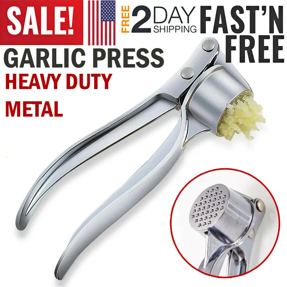 Stainless Steel Multifunction Garlic Press Crusher Kitchen Cooking Ginger Squeezer Masher Handheld Ginger Mincer Kitchen Tools
Stainless Steel Multifunction Garlic Press Crusher Kitchen Cooking Ginger Squeezer Masher Handheld Ginger Mincer Kitchen Tools