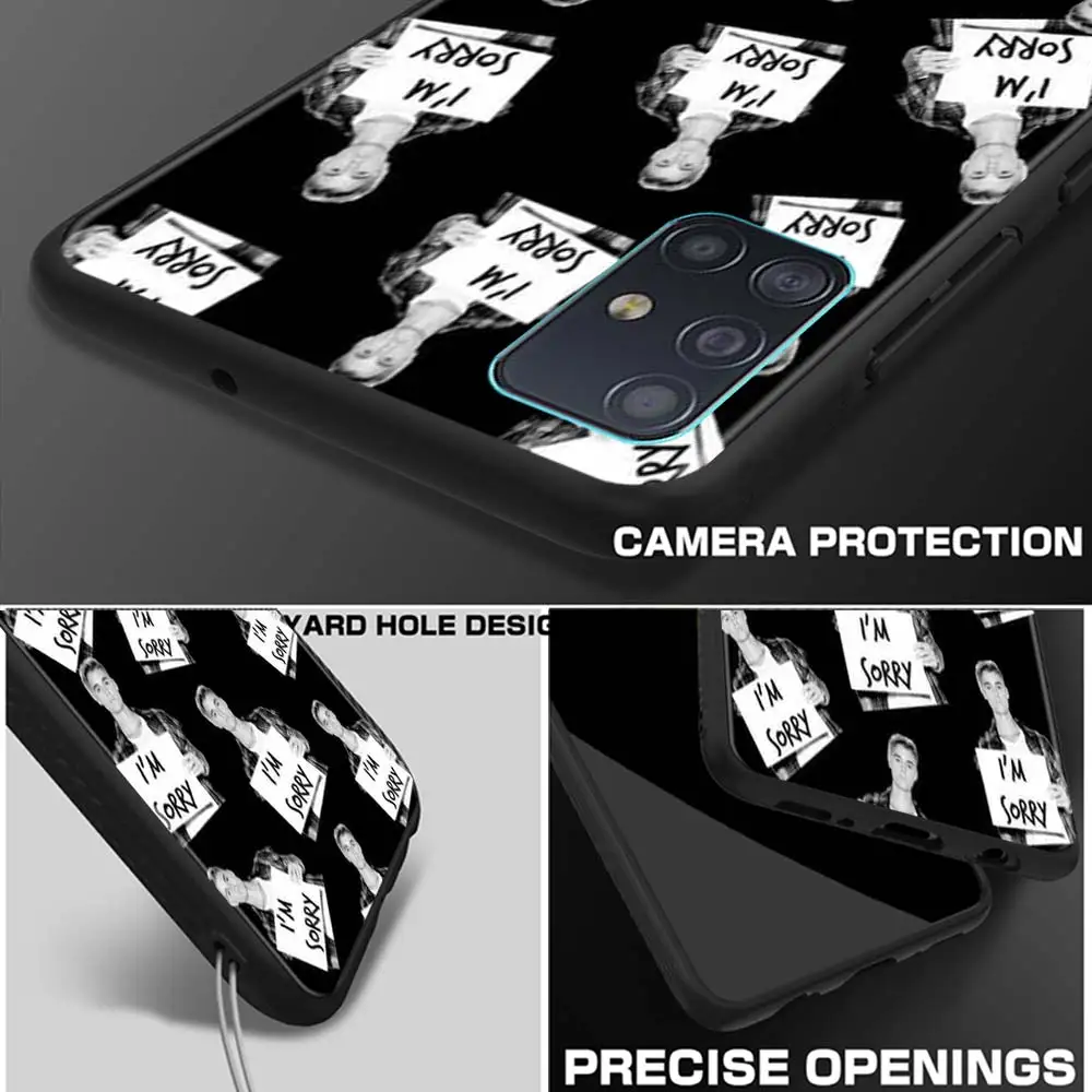 Phone Case for Samsung Galaxy A51 A71 A21s A11 A31 A41 A50 A70 A10 A20 A30 A40 Cover Justin Bieber Black Soft Cases
Phone Case for Samsung Galaxy A51 A71 A21s A11 A31 A41 A50 A70 A10 A20 A30 A40 Cover Justin Bieber Black Soft Cases