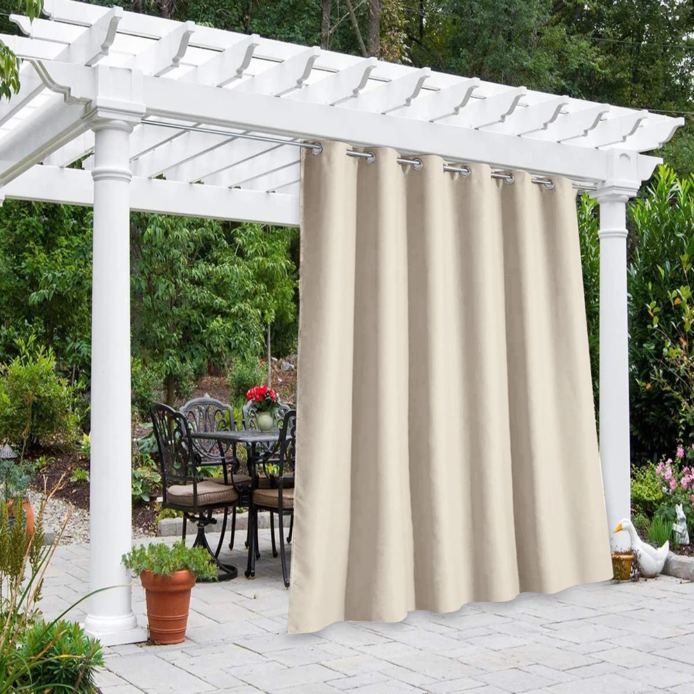 Waterproof Outdoor Curtain Panels Blackout Patio Curtains for for Sliding Door Foyer Arbor Lanai Custom Beige
Waterproof Outdoor Curtain Panels Blackout Patio Curtains for for Sliding Door Foyer Arbor Lanai Custom Beige