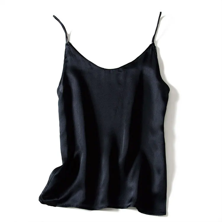 Four-color Silk Camisole Women's Autumn 2021 New Style Inner Satin Silk Bottoming Shirt For Women 
Four-color Silk Camisole Women's Autumn 2021 New Style Inner Satin Silk Bottoming Shirt For Women