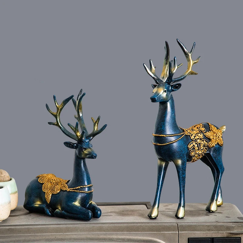 Creative Decorations Sika Deer Ornaments Crafts TV Cabinet Home Office Living Room Entrance Gift Decoration
Creative Decorations Sika Deer Ornaments Crafts TV Cabinet Home Office Living Room Entrance Gift Decoration