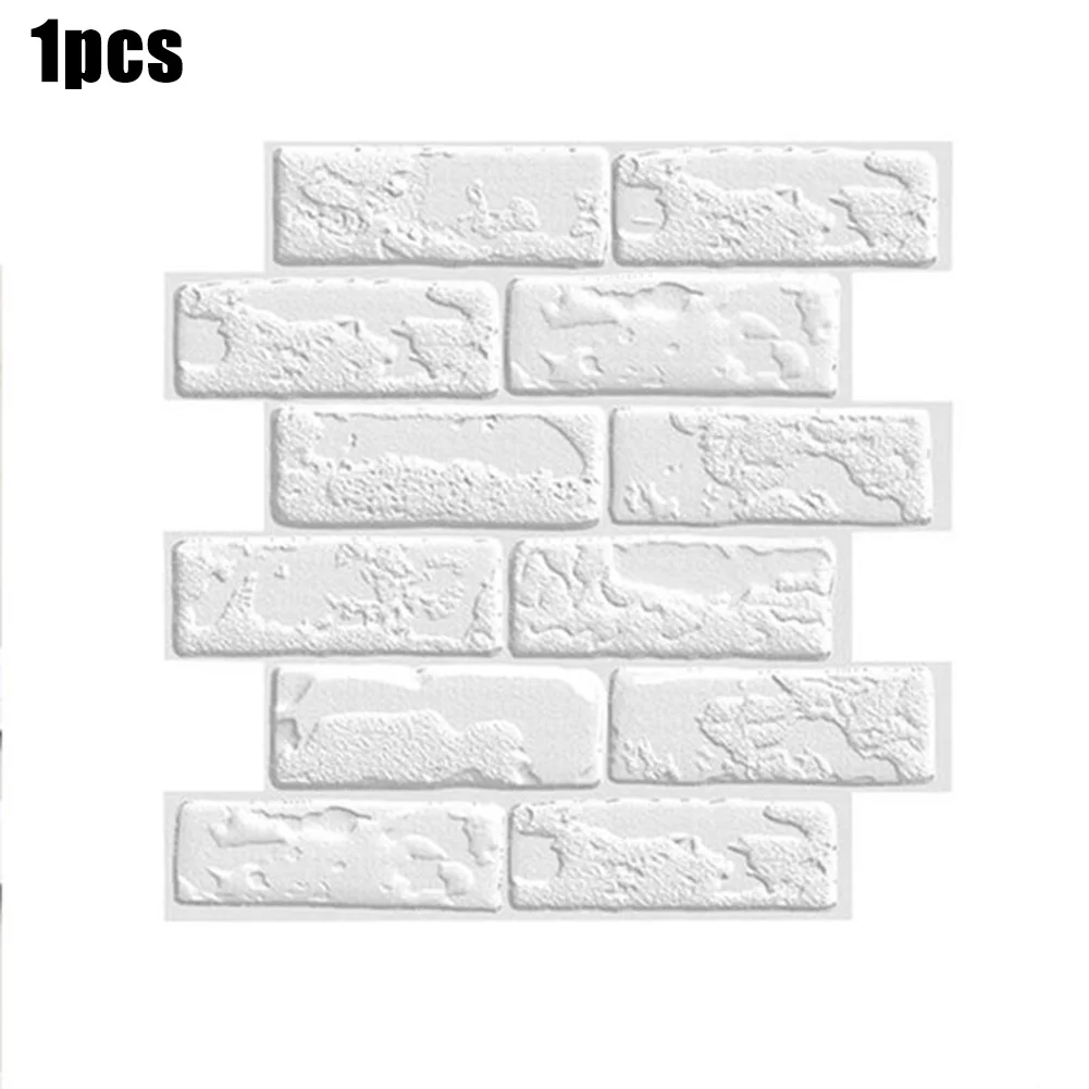 1/5Pcs 3D Brick Wall Sticker Self-Adhesive PVC Wallpaper For Bedroom Waterproof Oil-proof Kitchen Stickers DIY Home Wall Decor
1/5Pcs 3D Brick Wall Sticker Self-Adhesive PVC Wallpaper For Bedroom Waterproof Oil-proof Kitchen Stickers DIY Home Wall Decor