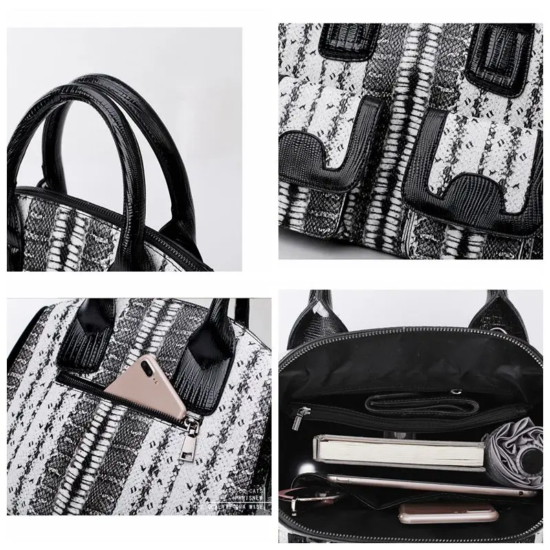 Fashion Serpentine Big Women Handbags Snake Pattern Women Shoulder Bag High Capacity Lady Hand Bags For Women 2020 Trend Shopper
Fashion Serpentine Big Women Handbags Snake Pattern Women Shoulder Bag High Capacity Lady Hand Bags For Women 2020 Trend Shopper
