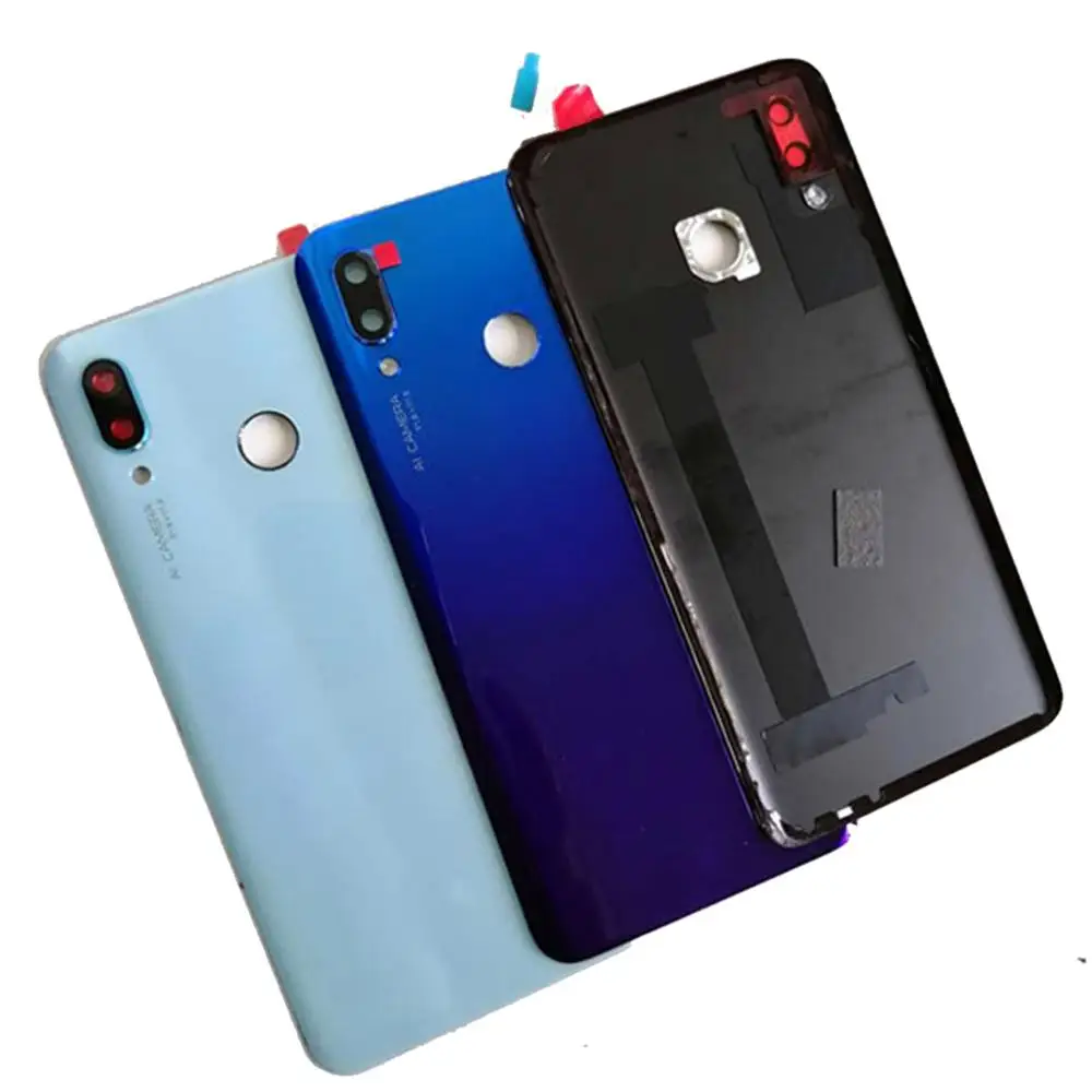 100% новый для Huawei Nova 3 PAR AL00 LX1 LX1M LX2 LX3 стекло Задняя Дверь Корпус крышки батарейного