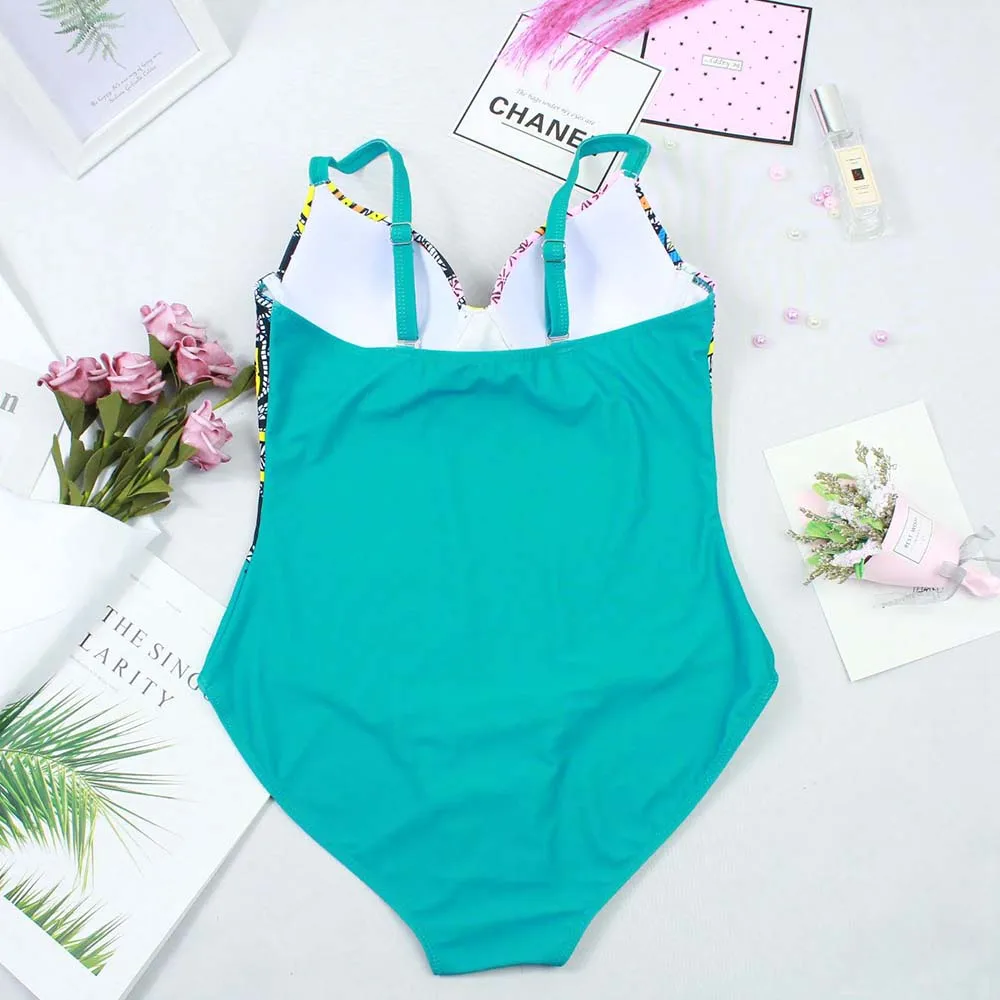 2021 New One Piece Swimsuit Women Vintage Monokini Bodysuit Female Beach Wear Retro Plus Size Swimwear Bathing Suit
2021 New One Piece Swimsuit Women Vintage Monokini Bodysuit Female Beach Wear Retro Plus Size Swimwear Bathing Suit