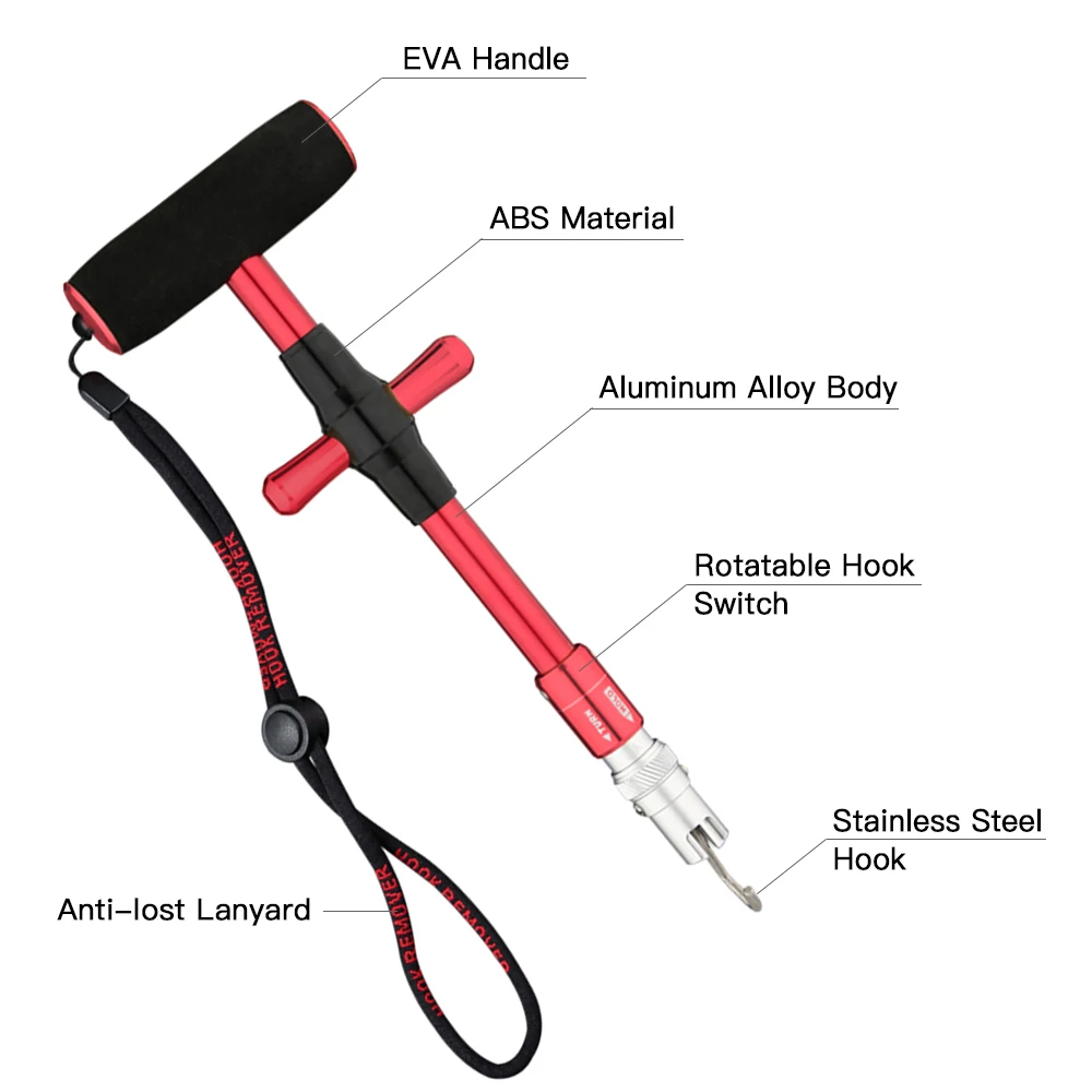 Fishing Hook Remover with Retracted Hook Fish Extractor Puller Fish Hook Tool Fish Removal Tools
Fishing Hook Remover with Retracted Hook Fish Extractor Puller Fish Hook Tool Fish Removal Tools