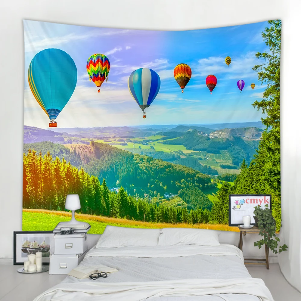 Heißer Luft Ballon Tapisserie Berg Natur Landschaft Kunst Wand Hängen Wandteppiche für Wohnzimmer Wohnkultur
Heißer Luft Ballon Tapisserie Berg Natur Landschaft Kunst Wand Hängen Wandteppiche für Wohnzimmer Wohnkultur