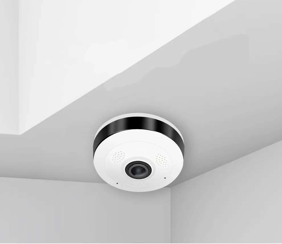 360Degree Panoramic Wide Angle Cctv Camera HD1080P WiFi Smart IP Camera Fisheye Home Security CameraSupport 64G card
360Degree Panoramic Wide Angle Cctv Camera HD1080P WiFi Smart IP Camera Fisheye Home Security CameraSupport 64G card