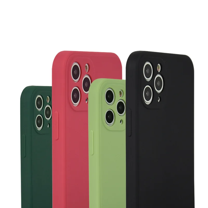 Новейший 100% Оригинальный чехол для iPhone 12 11 Pro Max ультра тонкий мягкий ТПУ задней