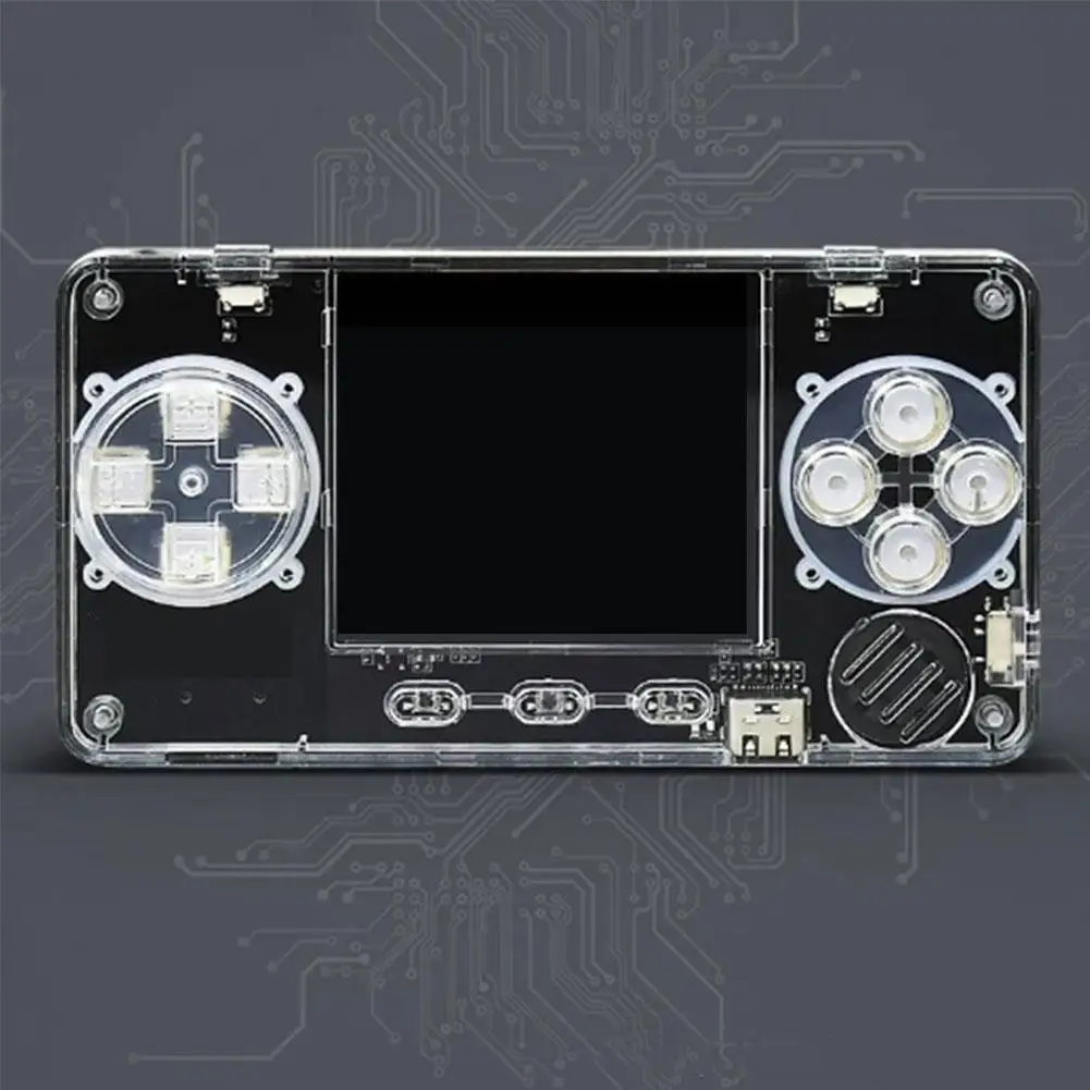TRIMUI A66 Children's Retro Mini Handheld Transparent 15000 LCD Games Color Gifts POWKIDDY Children's Game 2.0inch Console X7O5
TRIMUI A66 Children's Retro Mini Handheld Transparent 15000 LCD Games Color Gifts POWKIDDY Children's Game 2.0inch Console X7O5