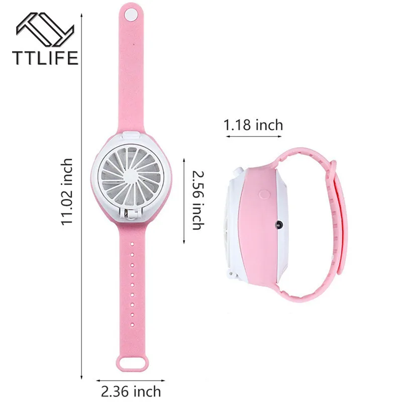TTLIFE Portable Mini Foldable Watch Fan USB Rechargeable Air Conditioner Outdoor Air Purification Handheld Charging USB Fan
TTLIFE Portable Mini Foldable Watch Fan USB Rechargeable Air Conditioner Outdoor Air Purification Handheld Charging USB Fan