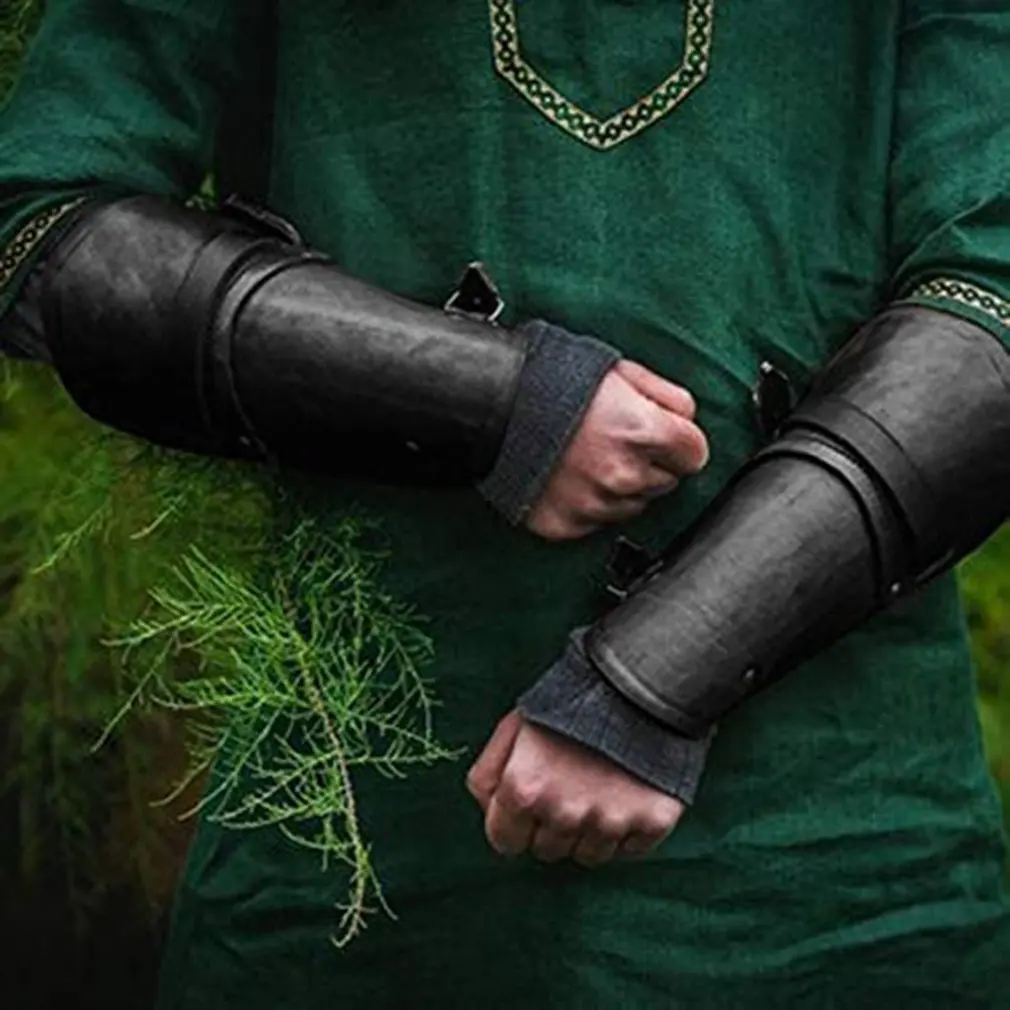 Medieval Arm Cuff Bracer Buckle Strap Armor Wrist Band Archer Gauntlet Costume Accessory Gear Leather Sheath For Men
Medieval Arm Cuff Bracer Buckle Strap Armor Wrist Band Archer Gauntlet Costume Accessory Gear Leather Sheath For Men