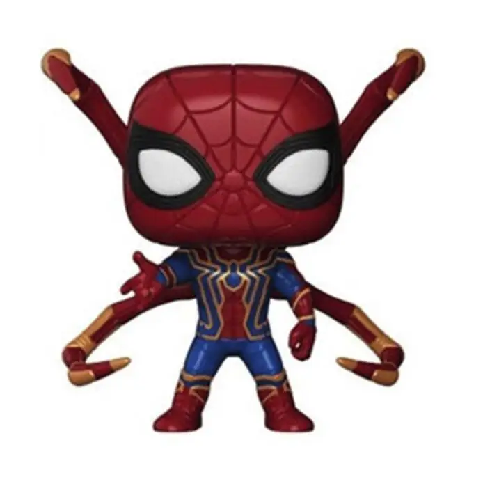 Marvel Мстители Железный паук Человек-паук Виниловая фигурка Коллекция Модель игрушки с качающейся головой
Marvel Мстители Железный паук Человек-паук Виниловая фигурка Коллекция Модель игрушки с качающейся головой