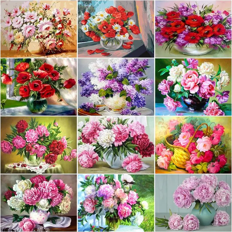 CHENISTORY 60x75cm Frame Painting By Numbers Flowers Acrylic Wall Art Home Decors Coloring By Numbers For Home Diy Gift Artcraft
CHENISTORY 60x75cm Frame Painting By Numbers Flowers Acrylic Wall Art Home Decors Coloring By Numbers For Home Diy Gift Artcraft