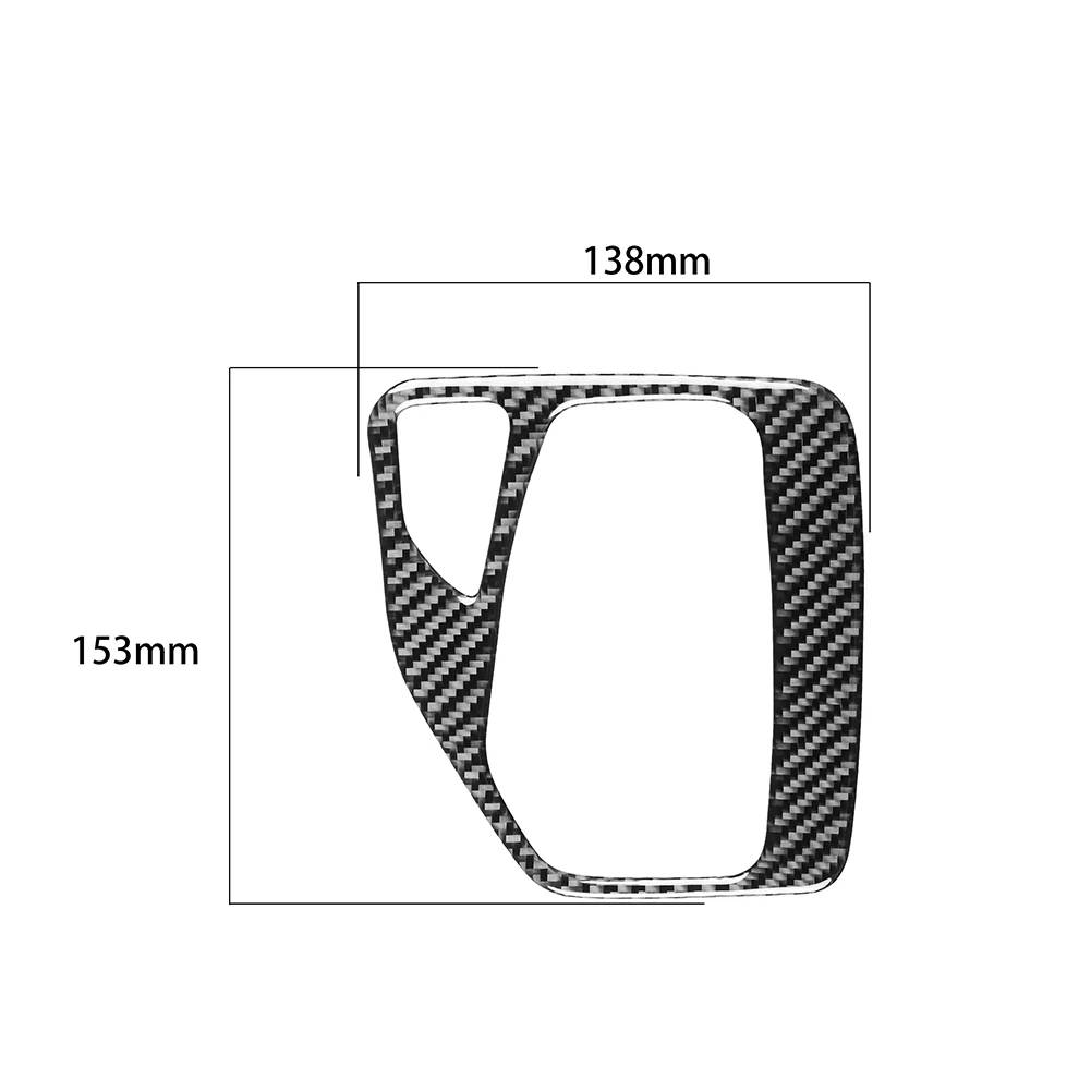 Carbon Fiber Car Gear Shift Frame Sticker Interior Decor for BMW X1 E84 11-15 Automotive Interior Stickers Accessories Interior
Carbon Fiber Car Gear Shift Frame Sticker Interior Decor for BMW X1 E84 11-15 Automotive Interior Stickers Accessories Interior