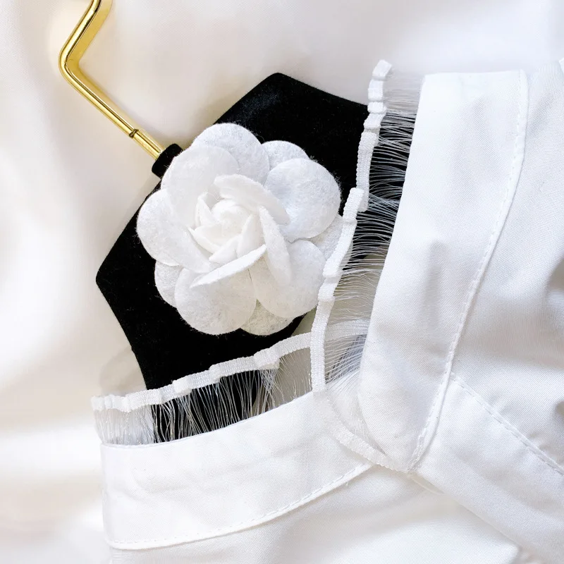 2021 Vintage French Style Women Hollow Out Long Sleeve White Shirt Tops for Women Fashion Stand Collar Loose Blouse
2021 Vintage French Style Women Hollow Out Long Sleeve White Shirt Tops for Women Fashion Stand Collar Loose Blouse