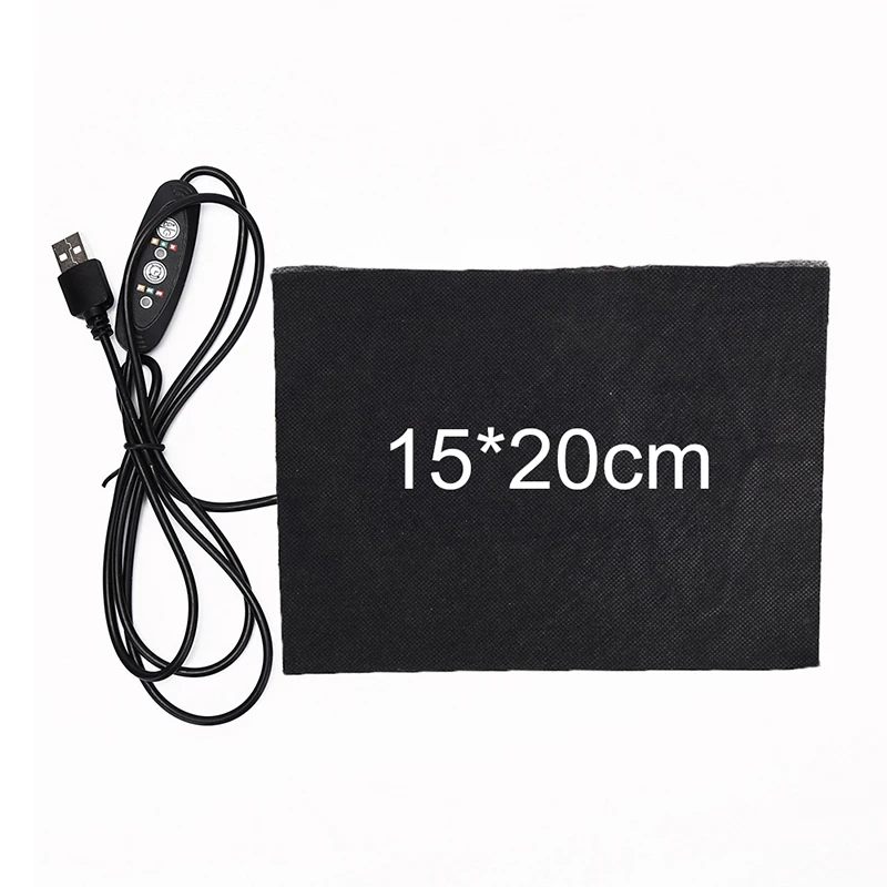 1PC Hand Warmer Carbon Fiber Heating Pad USB Heating Film Electric Winter Infrared Fever Heat Mat Warm Feet Knee Warmers Heat
1PC Hand Warmer Carbon Fiber Heating Pad USB Heating Film Electric Winter Infrared Fever Heat Mat Warm Feet Knee Warmers Heat