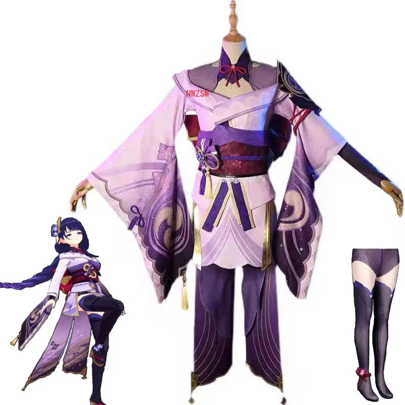 Костюм для косплея Genshin Impact Shogun, платье, одежда для вечеринки, униформа для женщин на Хэллоуин, карнавальные костюмы, парик, обувь
Костюм для косплея Genshin Impact Shogun, платье, одежда для вечеринки, униформа для женщин на Хэллоуин, карнавальные костюмы, парик, обувь