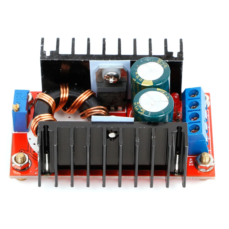 DC-DC Boost Converter 150W 10A 10V-32V to 12V-35V Step Up Power Supply Module
DC-DC Boost Converter 150W 10A 10V-32V to 12V-35V Step Up Power Supply Module