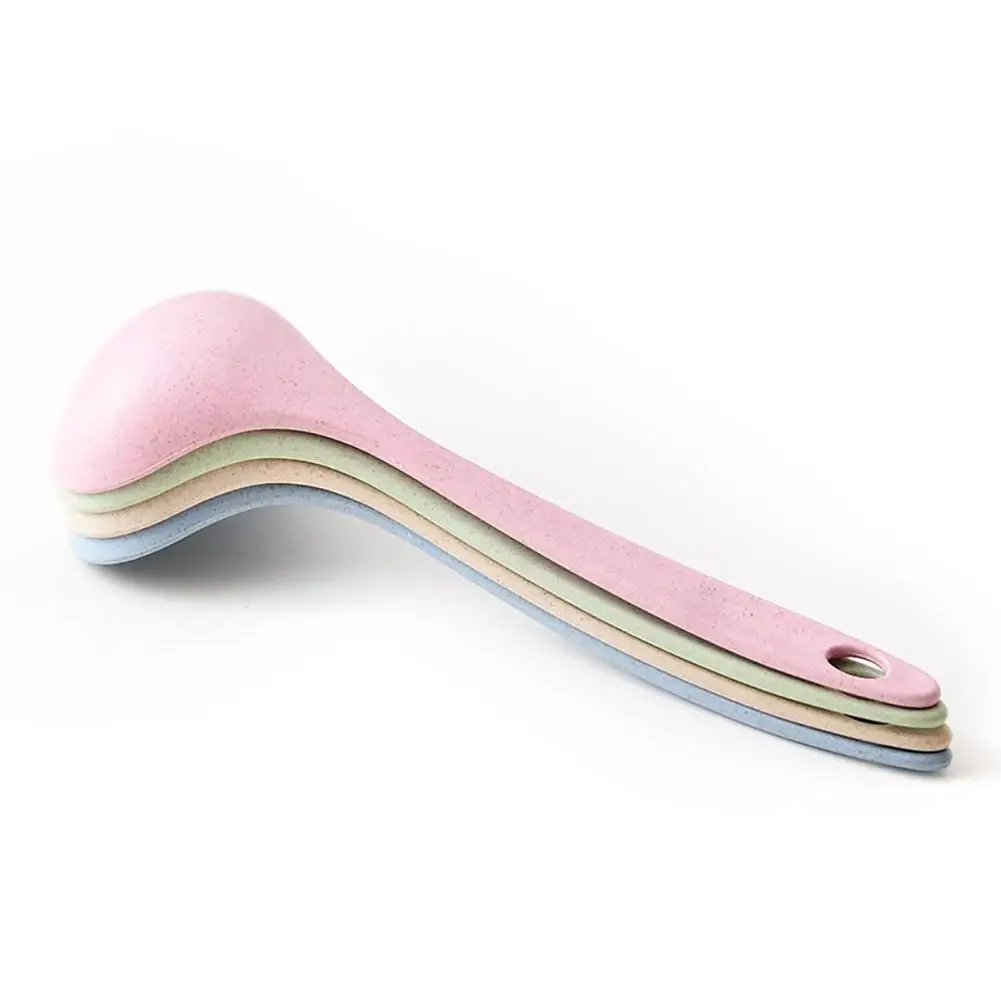 1 Pcs Tableware Wheat Straw Rice Ladle Long Handle Soup Spoon Meal Dinner Scoops Kitchen Supplies Cooking Tool 
1 Pcs Tableware Wheat Straw Rice Ladle Long Handle Soup Spoon Meal Dinner Scoops Kitchen Supplies Cooking Tool